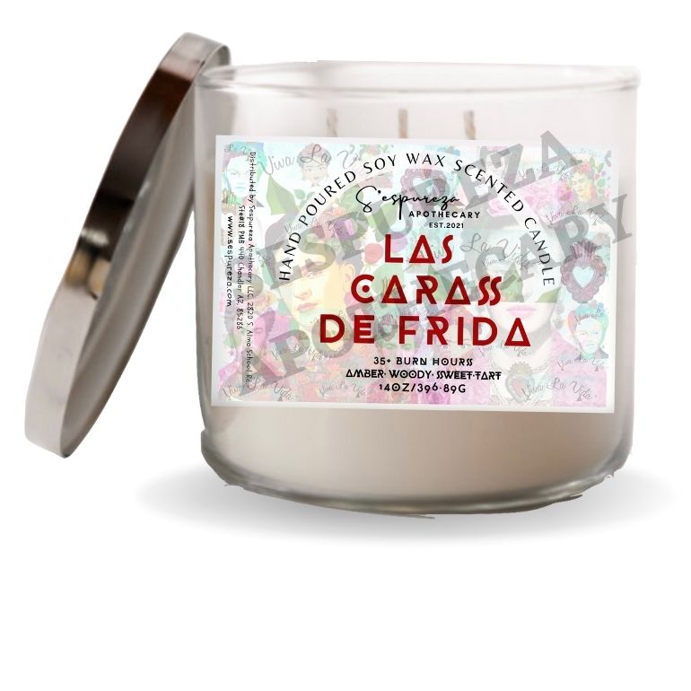 "Las Caras de Frida' Scented Candle