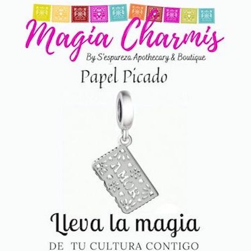 'Amor Papel Picado' Charm