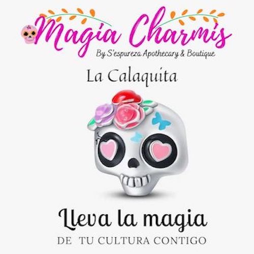 'La Calaquita' Cute Skull Charm