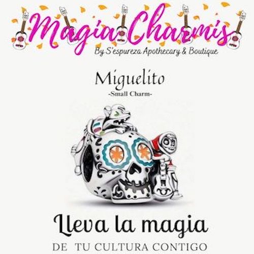 'Miguelito' Small Glow in the dark Charm