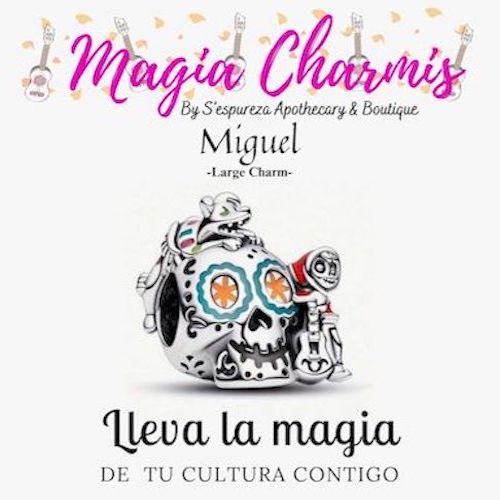 "'Miguelito' (LARGE Glow in the dark Coco Charm)
