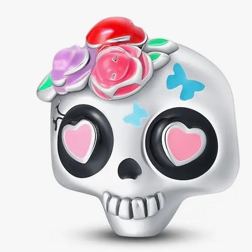 'La Calaquita' Cute Skull Charm