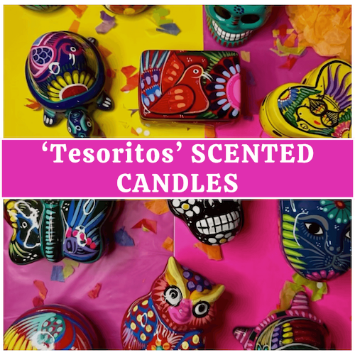 'Tesorito' Ceramic Scented Candle Collection