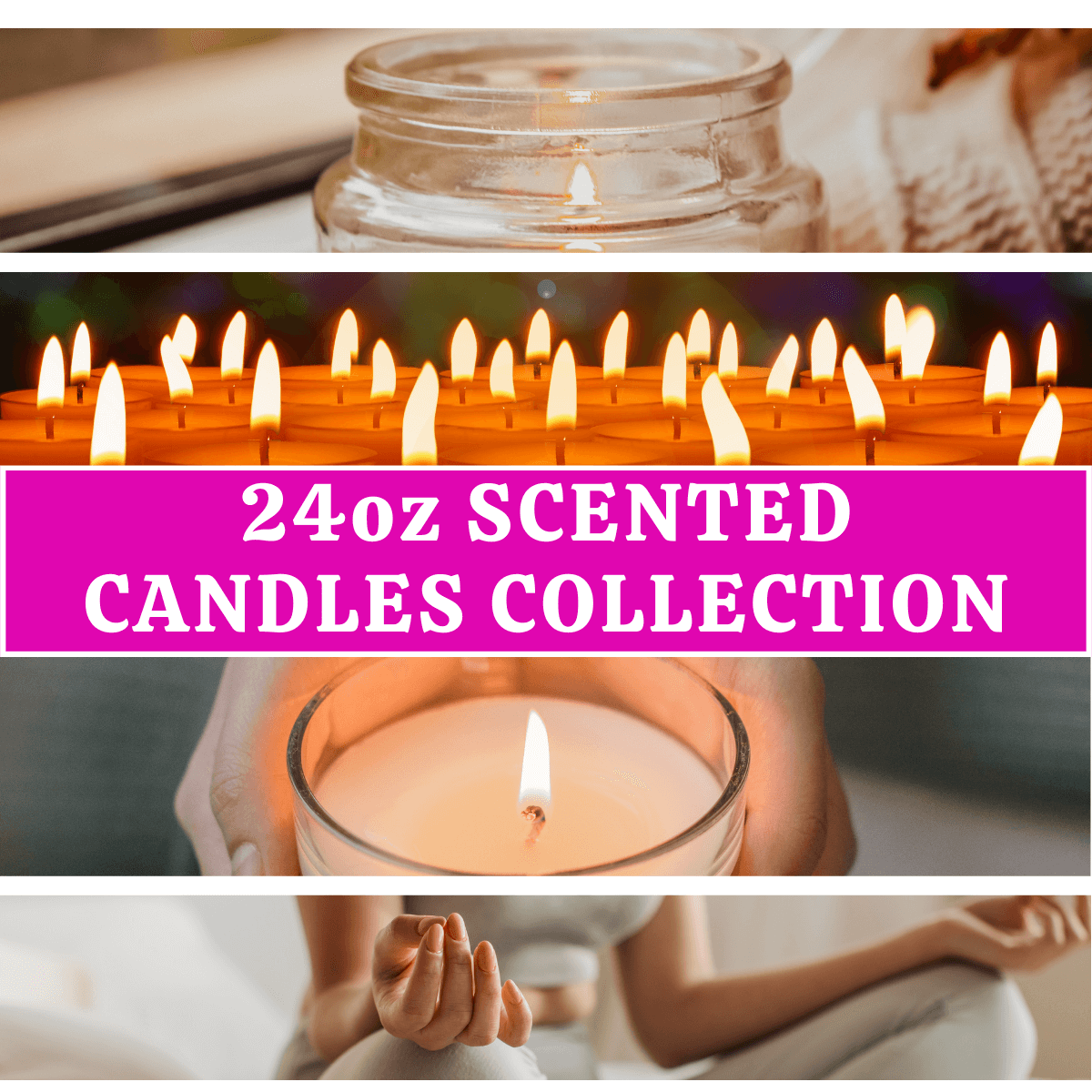 24oz Scented Candle Collection