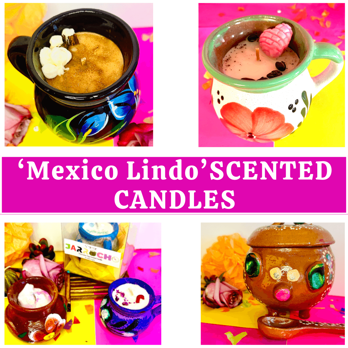 'Mexico Lindo' Scented Candle Collection