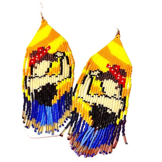 Frida "Si se puede" Dangle Earrings