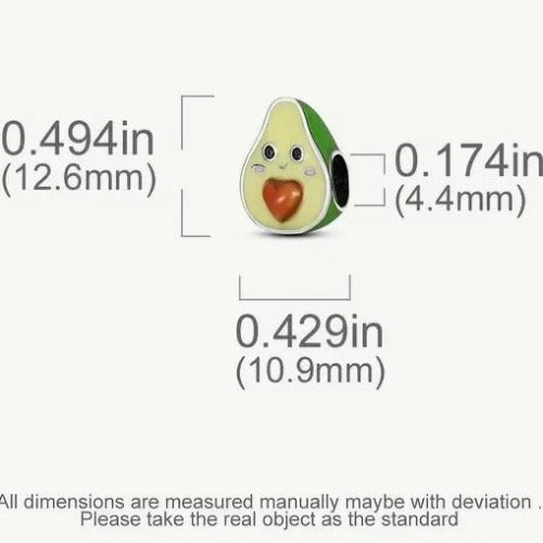 'Hollie Guacamole' Avocado Charm