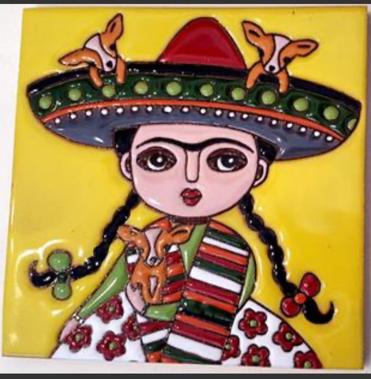 Mexican Tile Coaster