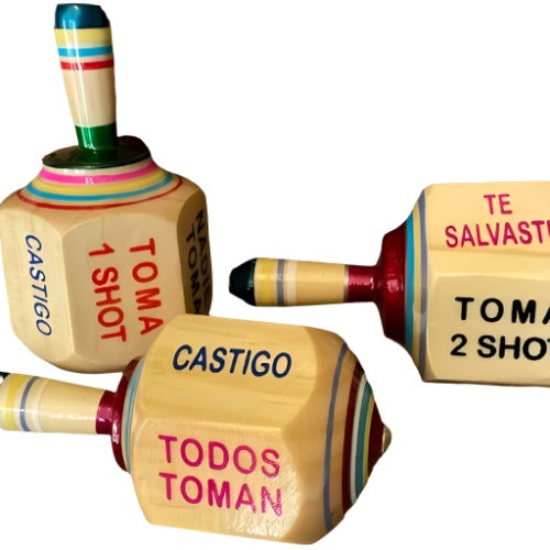 Toma Todo Pirinola Mex Drinking Game