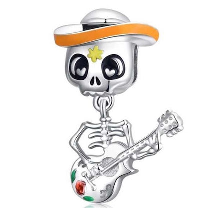 'Patas De Catre' Dancing Skeleton Charm